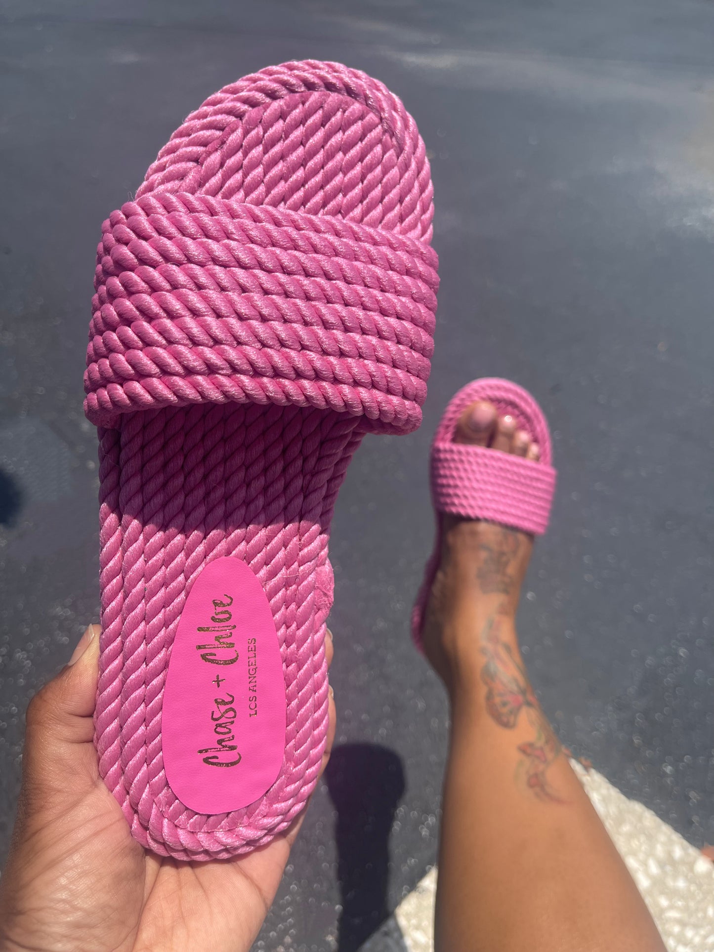 Kelsey Rope Pink