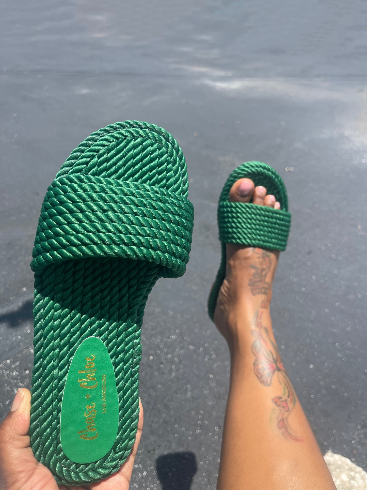 Kelsey Rope Green